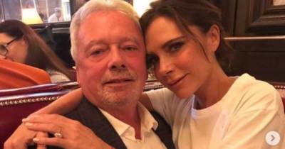 Victoria Beckham hugs her dad in rare snap as she tells him 'We all love you so so much' - www.ok.co.uk