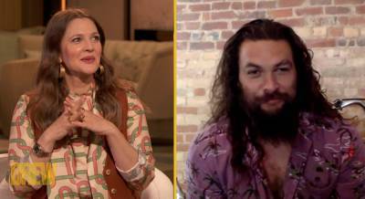 Jason Momoa Talks To Drew Barrymore About Being Involved In The Writing Process On ‘Aquaman 2’ - etcanada.com