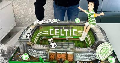 Scott Brown's incredible Celtic cake made by Scots baker - www.dailyrecord.co.uk - Scotland