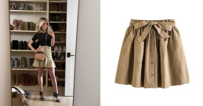 Nab a Khaki Skirt Like Kristin Cavallari’s for Hundreds Less on Amazon - www.usmagazine.com