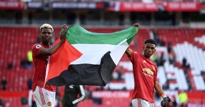 Manchester United's Paul Pogba and Amad issue Palestine support in lap of honour after Fulham draw - www.manchestereveningnews.co.uk - Manchester - Palestine