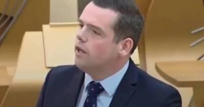 Scots Tory leader Douglas Ross gets Janey Godley voiceover treatment after election loss - www.dailyrecord.co.uk - Scotland - county Ross - county Douglas