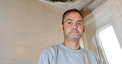 Scots dad fears for his life in damp council house after brick fell from ceiling - www.dailyrecord.co.uk - Scotland