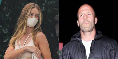 Rosie Huntington-Whiteley & Jason Statham Attend Separate Events in LA - www.justjared.com - Los Angeles - Beverly Hills