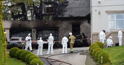 Celtic chief Peter Lawwell's panicked neighbours woke up to 'total chaos' as blaze raged at Glasgow home - www.dailyrecord.co.uk