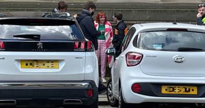 Sophie Willan spotted filming Alma's Not Normal in Bolton town centre - www.manchestereveningnews.co.uk - city Bolton