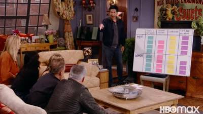 ‘Friends’ Reunion Trailer: Cast Recreates Ross’s Trivia Game for HBO Max Special (Video) - thewrap.com