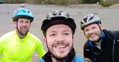 EK man to get on his bike for world record challenge in memory of dad - www.dailyrecord.co.uk - Scotland - county Marathon