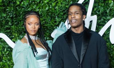 A$AP Rocky is giddy over his relationship with Rihanna - us.hola.com