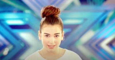 Dua Lipa seen as fresh-faced teen as 2013 X Factor advert resurfaces - www.ok.co.uk