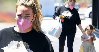 Hilary Duff and her daughter Banks step out together in LA - www.msn.com - Los Angeles - California
