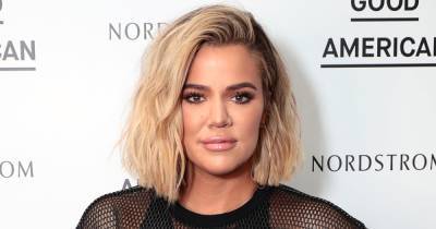Khloe Kardashian Shows Off Toned Stomach in Workout Gear After Photoshop Controversy - www.usmagazine.com