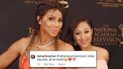 Tamar Braxton and Tamera Mowry-Housley Have Sweet Exchange After 'The Real' Fallout - www.etonline.com