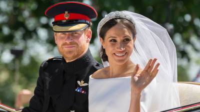 This Royal Family Member May Have Just Shaded Meghan Harry on Their Wedding Anniversary - stylecaster.com