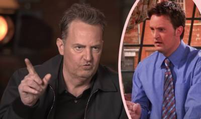 'Is Matthew Perry OK?' Fans Are Worried After New FRIENDS Reunion Promo - perezhilton.com