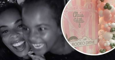 Rochelle Humes celebrates her daughter Alaia-Mai's 8th birthday - www.msn.com - California