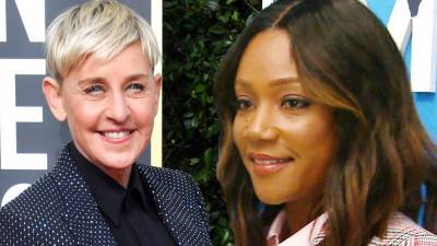 Tiffany Haddish Reacts to Possibly Replacing Ellen DeGeneres on Her Talk Show - www.etonline.com