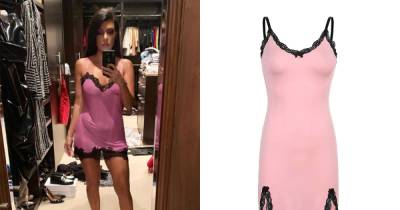 We Used Amazon StyleSnap to Find a Pink Dress Just Like Kourtney Kardashian’s - www.usmagazine.com