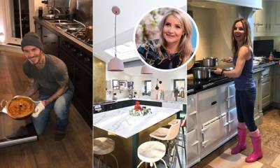 30 unreal celebrity kitchens: Victoria Beckham, Nigella Lawson, Carol Vorderman and more - hellomagazine.com - county Prince Edward