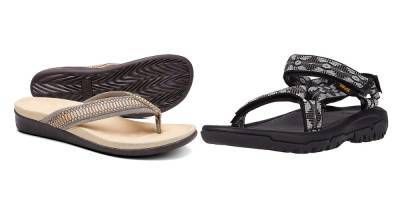 13 Trendy, Cushiony Sandals That Will Help With Foot Pain - www.usmagazine.com - city Sandal