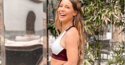 Louise Thompson shows off bump for first time after announcing pregnancy - www.msn.com