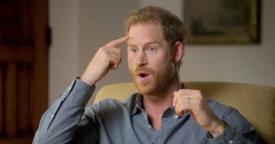 Prince Harry taps himself on film as he starts new EDMR therapy for PTSD - what is it? - www.ok.co.uk