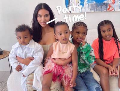 Kim Kardashian Shares New Photos Of Psalm West's Second Birthday Party! - perezhilton.com