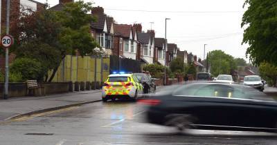 Injured cyclist rushed to hospital after collision with car in Chorlton - www.manchestereveningnews.co.uk