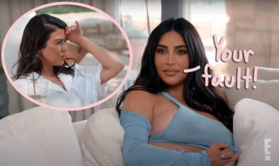 Kim Kardashian Accuses Kourtney Of 'Degrading' Her Kids' Nanny After Brutal Confrontation! - perezhilton.com