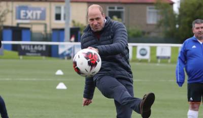 Prince William Plays Soccer During First Day of Scotland Tour - www.justjared.com - Scotland