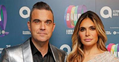 Ayda Field and Robbie Williams have fun games night with children - www.msn.com