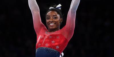 Simone Biles Performs Insanely Difficult Gymnastics Move In New Video - www.justjared.com - Tokyo