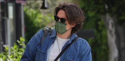 John Mayer Stays Safe in a Face Mask While Out for the Day in WeHo - www.justjared.com