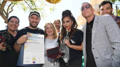 Lady Gaga Awarded West Hollywood's Key to the City on Born This Way Day - www.etonline.com