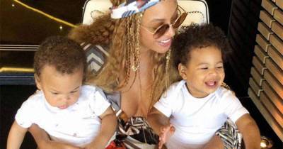 Beyoncé's twins Sir and Rumi steal the show in rare family photo with big sister Blue Ivy - www.msn.com