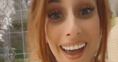 Stacey Solomon feels 'hungover' as she clears decorations from son Rex's birthday - www.ok.co.uk