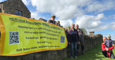 Greenbelt protectors bring in banners to try to prevent hotel expansion - www.dailyrecord.co.uk