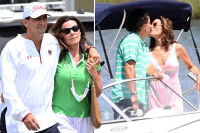 Luann de Lesseps makes out with mystery man in the Hamptons - nypost.com - Mexico - New York - county Hampton