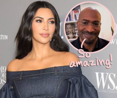 Van Jones Gushes About Rumored Girlfriend Kim Kardashian's 'Amazing' Lawyer Skills! - perezhilton.com