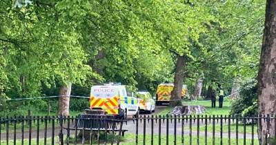 Police cordon off section of Glasgow's Queen's Park - www.dailyrecord.co.uk - Scotland