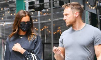 Irina Shayk Spotted Hanging Out with Trainer Jason Walsh - www.justjared.com - New York