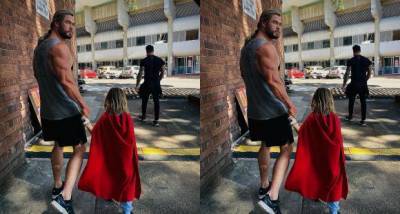 Chris Hemsworth QUIPS he's 'lucky' to have 2 other kids as son dreams of being Superman; Ryan Reynolds REACTS - www.pinkvilla.com - Hollywood - India