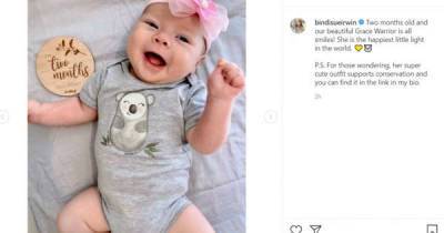 Chandler Powell - Grace Warrior - Bindi Irwin marks two month with baby daughter: 'She is the happiest little light' - msn.com - county Irwin - city Powell, county Irwin