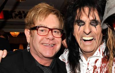 Elton John and Alice Cooper recreate iconic photo at Bernie Taupin’s birthday party - www.nme.com - Los Angeles