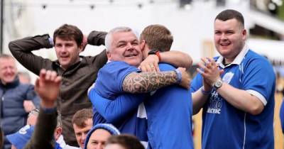 St Johnstone fans rejoice in cup double delirium with hugs and tears - www.dailyrecord.co.uk - Scotland
