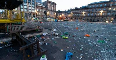 Rangers' fans George Square celebrations cost taxpayers £58k clean-up bill - www.dailyrecord.co.uk - Scotland