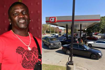 Akon’s Range Rover stolen while he’s pumping gas in Atlanta - nypost.com - Atlanta