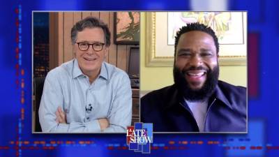 Anthony Anderson Tells Stephen Colbert That Will Smith’s ‘Grown Man Sexy’ Challenge Has Helped Him Lose 8 Pounds - etcanada.com