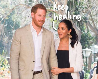 Meghan Markle Is Helping Prince Harry & Archie Heal From Royal Trauma With Reiki & More -- DETAILS - perezhilton.com