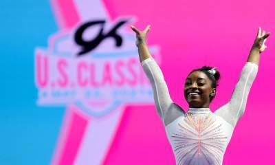 Gymnast Simone Biles proves she is the GOAT after becoming the first woman to land Yurchenko double pike - us.hola.com - USA - city Indianapolis